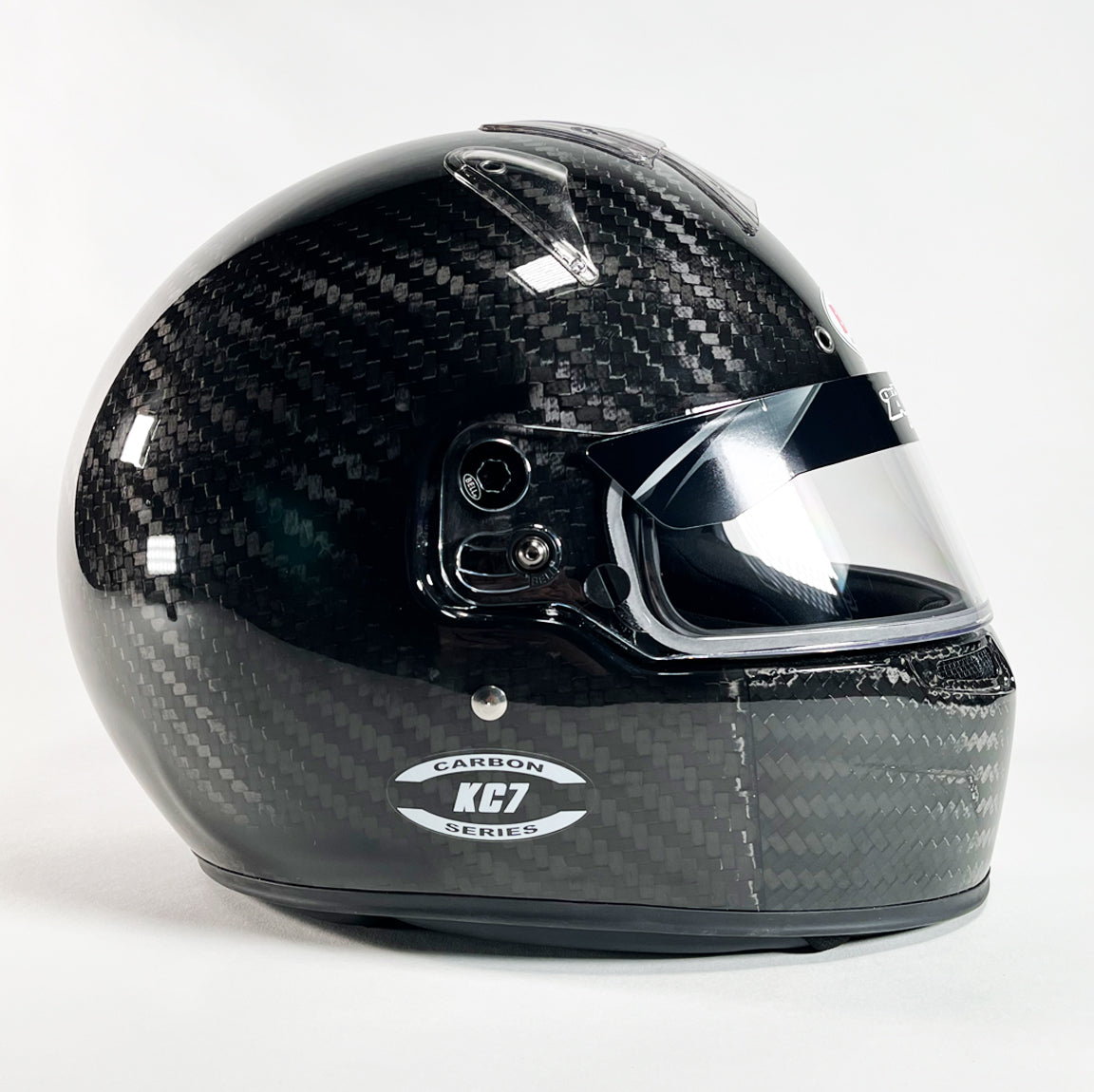 Bell KC7-CMR Youth Carbon Helmet With Custom Lining Colors, Fast Racer —  FAST RACER