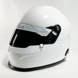 Autograph racing helmet white full size nascar helmet