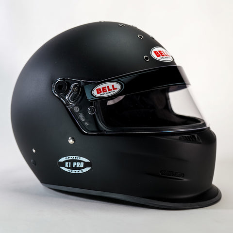 Bell K1 Pro flat black matte black racing helmet dirt racing helmet forced air helmet medium on sale SA2020